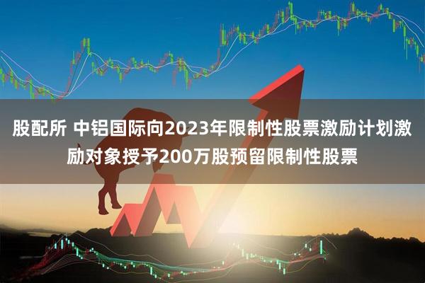 股配所 中铝国际向2023年限制性股票激励计划激励对象授予200万股预留限制性股票