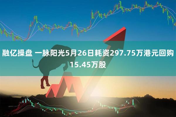 融亿操盘 一脉阳光5月26日耗资297.75万港元回购15.45万股