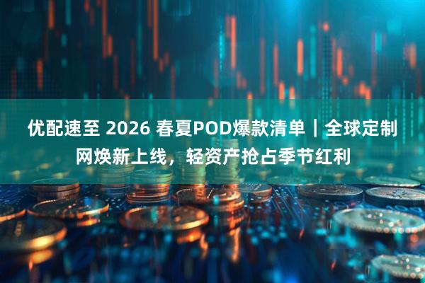 优配速至 2026 春夏POD爆款清单｜全球定制网焕新上线，轻资产抢占季节红利
